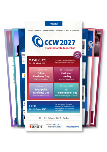 Preview Programm CCW 2027